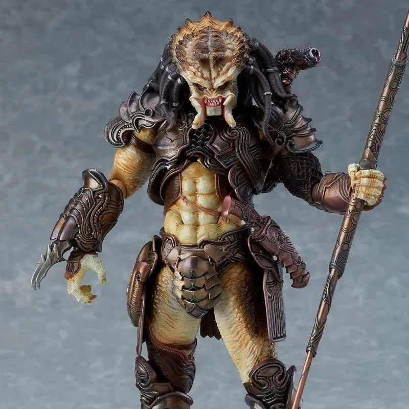 Figma SP-109 16cm Predator 2 Articulated Action Figure Sci-Fi Hunter Character Model Toy With Bio-Mask Ornament Boy Gifts