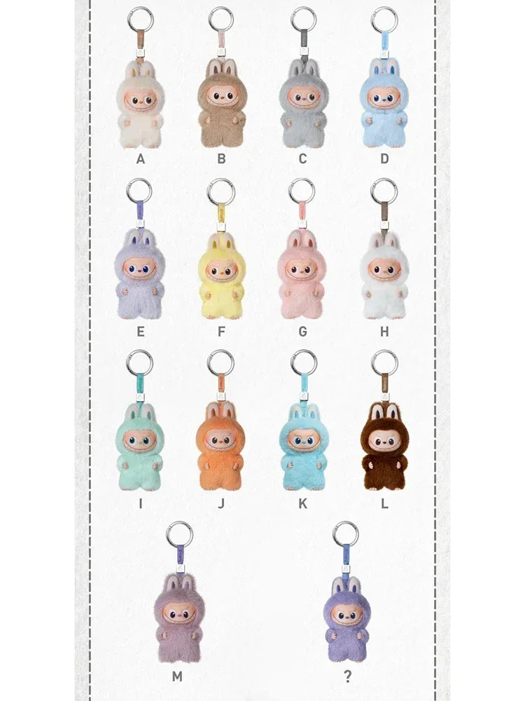 POP MART Labubu The Monsters Pin for Love Series Винилова плюшена висулка Истинска кутия за сляпо играчка за настолна украса Аниме фигурка