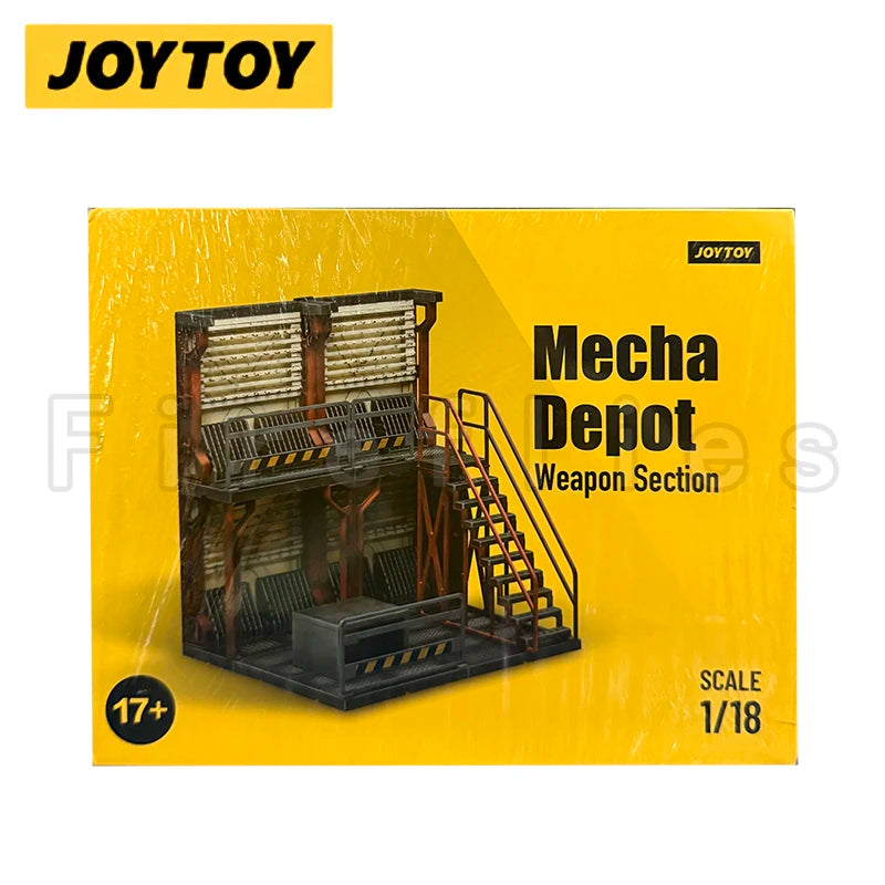 1/18 JOYTOY Diorama Mecha Depot Wea pon Area Anime Model Toy