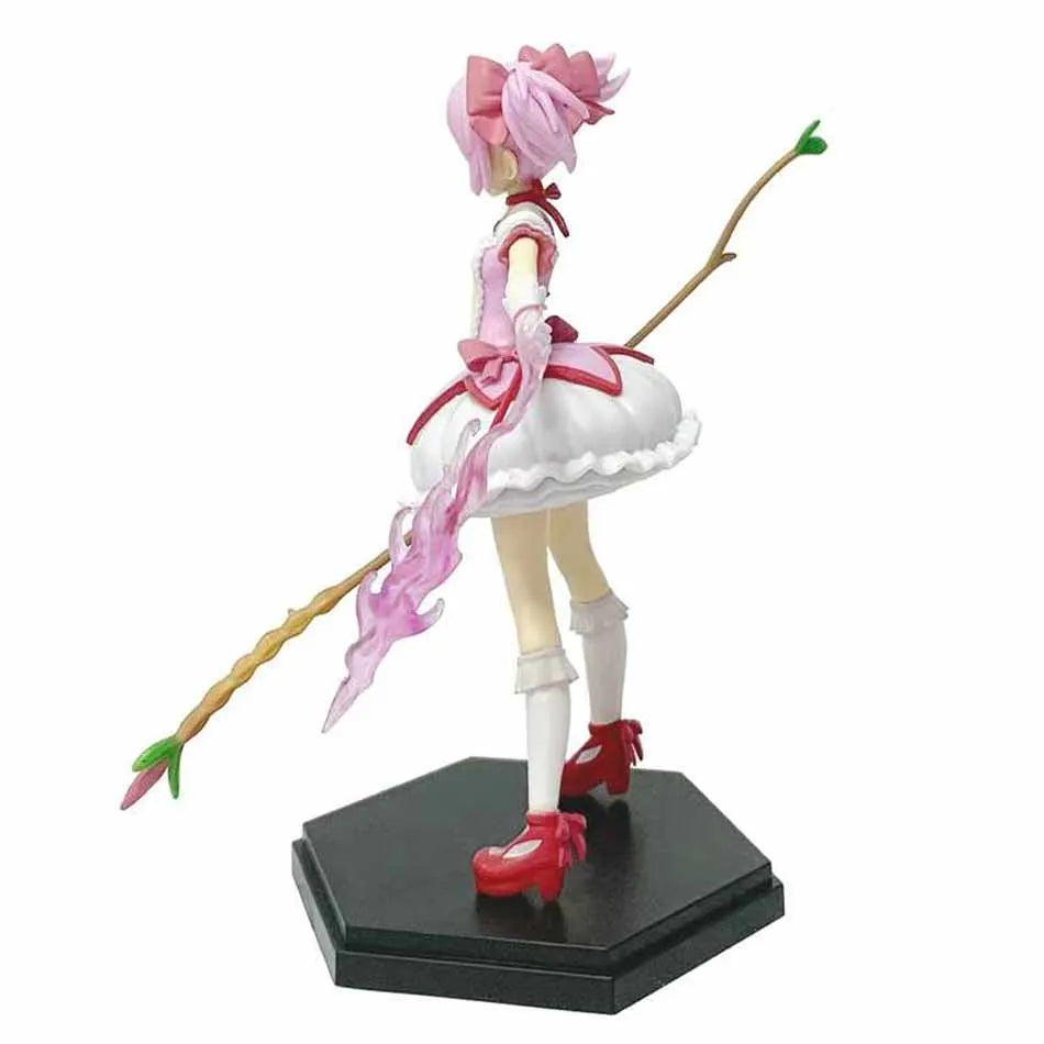 Puella Magi Madoka Magica Anime Figure 17cm Kaname Madoka Action Figure Model PVC Decor Statue Dolls Toys Birthday Present