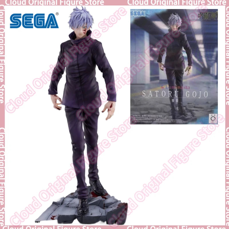In Stock 100% Original SEGA Jujutsu Kaisen Luminasta Gojo Satoru Fierce Killing Anime Figure Collectible Model Toys