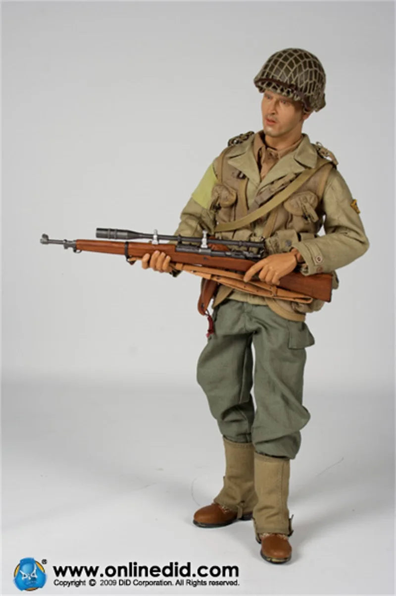 DID A80067 Older Version WWII Series US. Sniper Jackson Man Full Set Moveable Action Figure For Fans Collect 1/6