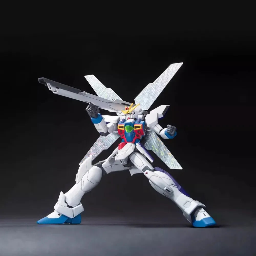 Bandai Genuine Gundam HGAW GX-9900 Gundam X Assembled Model Toy Anime Figure Action Model Collectible Original Kits For Kids