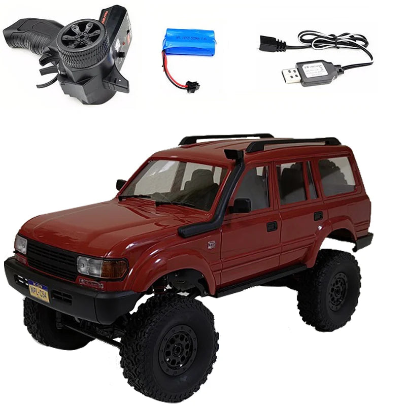 RC Trucks 4x4 Offroad c54-1 RC Rock Crawler 4x4 1/16 LC80 RC Offroad Auto RC Pickup Fernbedienung Offroad Auto