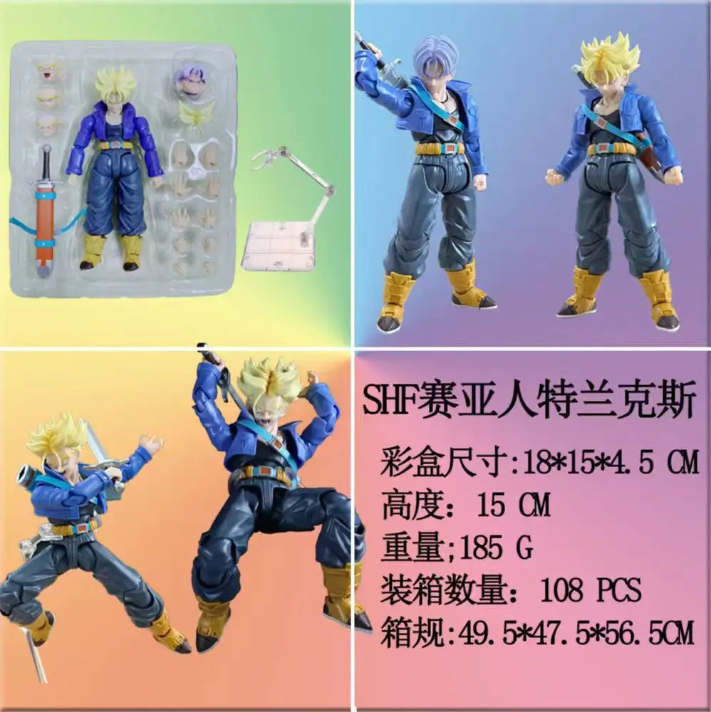 Bandai Dragon Ball Z Son Goku Figure SHF S.H.Figuarts Goku War Damage Super Saiya Anime Action Figures Model Toys Birthday Gift