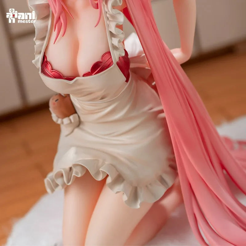 AniMester White Rabbit Rosu Apron Bread Rabbit 1/7 Finished Figure Model Decoration Doll Cute Action Anime Trendy Surprise Gift