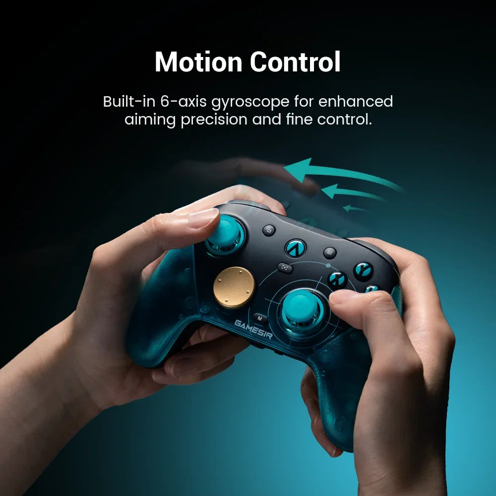 GameSir G7 Pro 8k PC Aimlabs Edition Wireless Controller for FPS Esport Gaming with Motion Control Hall Trigger TMR Strick Gen-2
