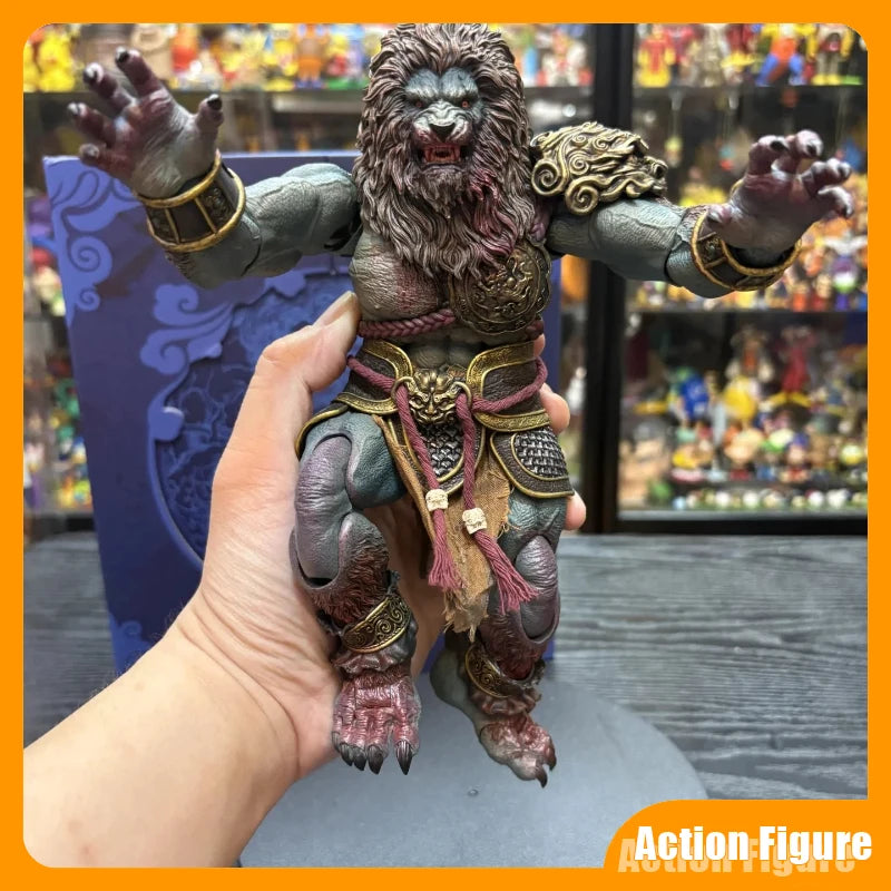 In Stock Spot Nottaa 1/12 Shiziling Leopard Green Lion Action Figure Mythical Soldier Statue Model Collectible Ornament Gift Toy