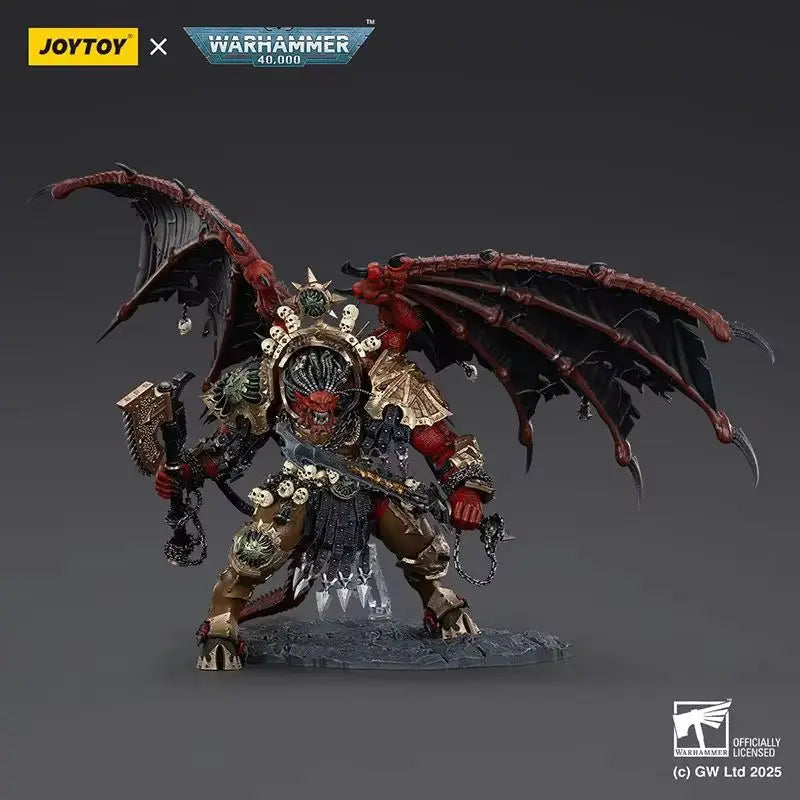 Нова фигурка Joytoy Dark Source Warhammer 40k World Eaters Angron, Daemon Primarch Of Khorne 1:18, играчка, модел, орнаменти, подарък