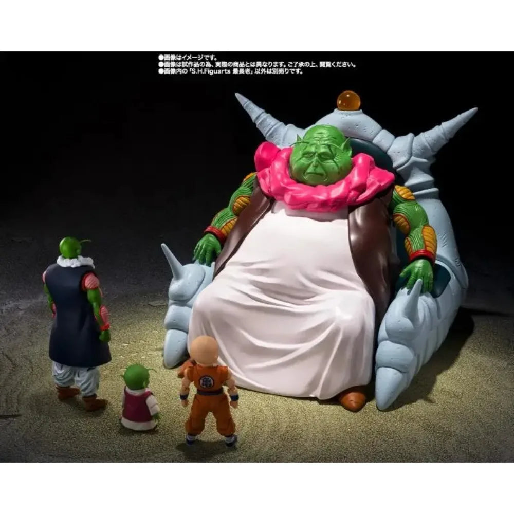 In Stock Bandai SHF Dragon Ball Z Namek Great Elder Articulated Action Figure Toy Collectible Gift for Fans