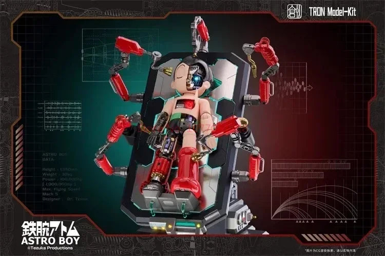 In Stock Tron Model-Kit Astroboy 30cm  Assembly Model Doll Action Figure Collection Boy Toys Holiday Gifts