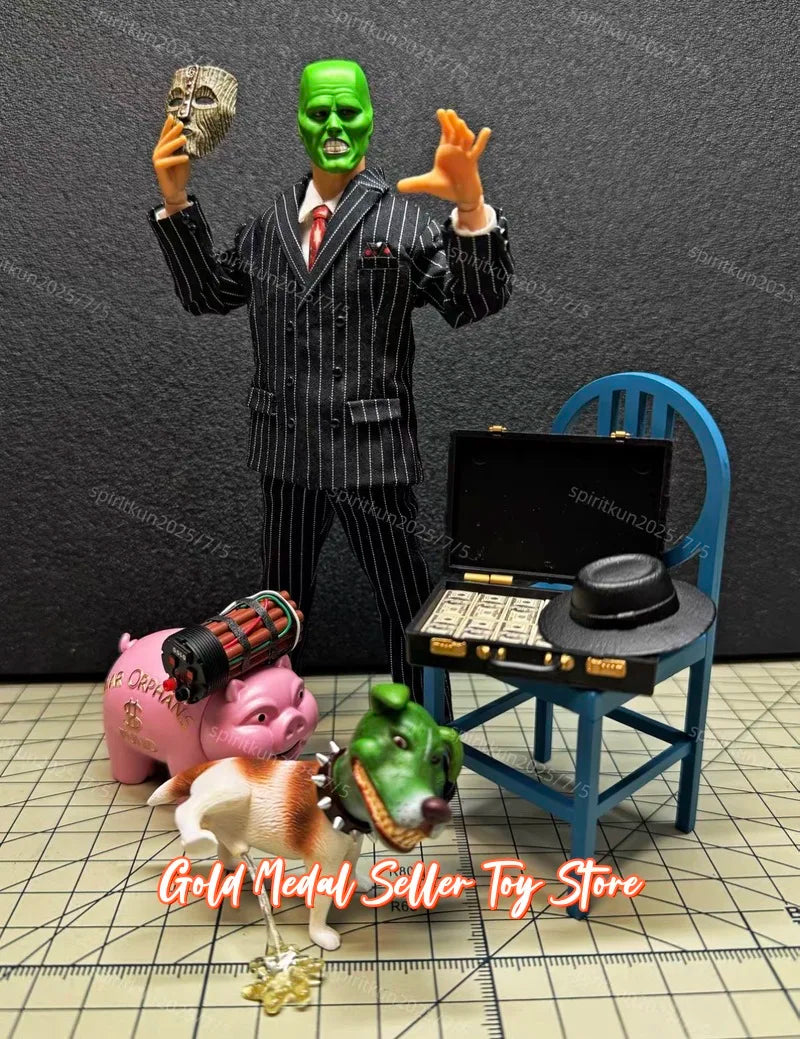 Brotoys Lr009A 1 12 Scale The Mask Action Figure Collectible Movable Model For Adult Hobby Display Collection