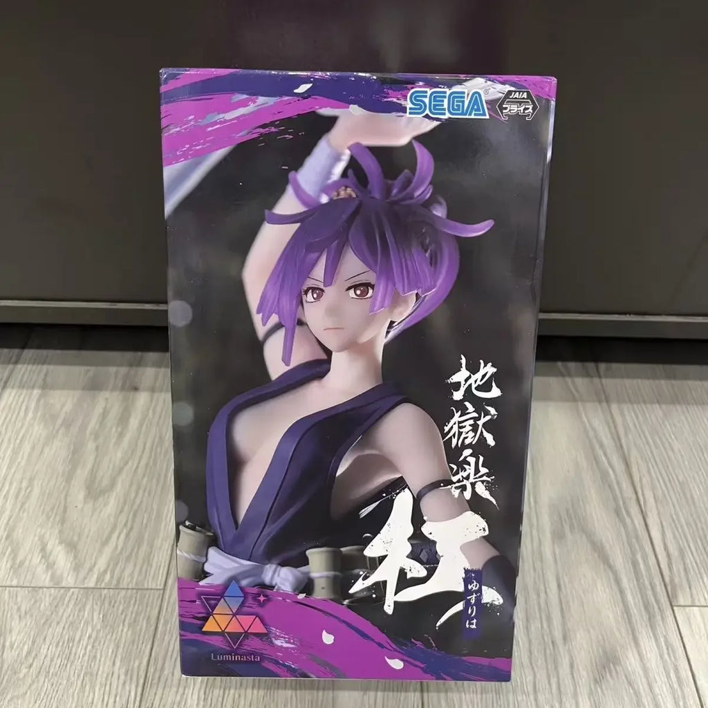 SEGA Genuine Luminasta Hells Paradise Yuzuriha Sagiri Yamada Asaemon Gabimaru Figure Collection Figurine Toys Model Doll Gift