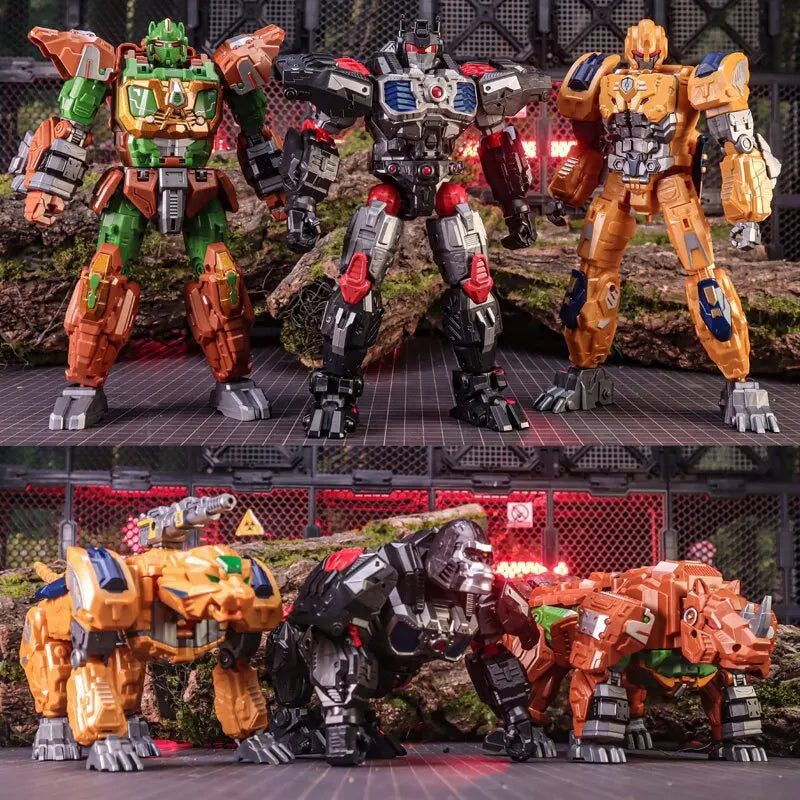 LIJIANG 23CM Big Cool Toys Movie 7 Action Figure Robot Car Anime Aircraft Animals Model Boys Kids Gift CA770