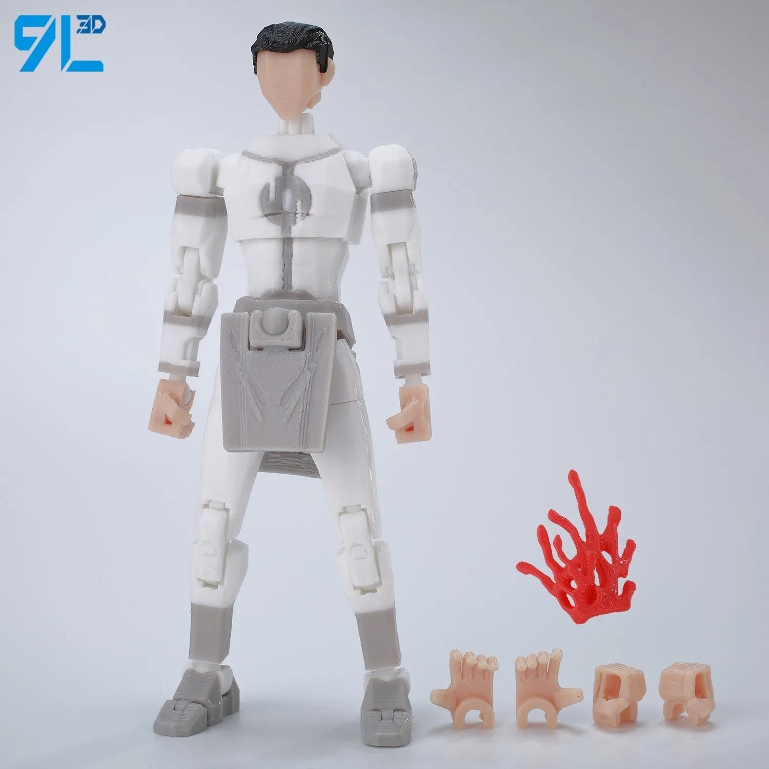 9L3D Dummy13 Unbesiegbarer Omni-Man-Verrat Anime Mehrgelenk-Shapeshift-Spielzeug Kampf-Actionfiguren Freundgeschenk Lucky Titan13