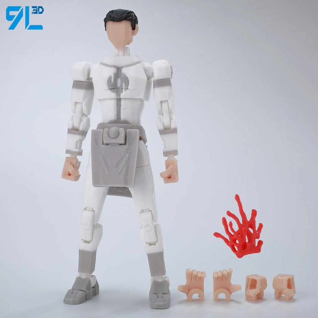 9L3D Dummy13 Unbesiegbarer Omni-Man-Verrat Anime Mehrgelenk-Shapeshift-Spielzeug Kampf-Actionfiguren Freundgeschenk Lucky Titan13