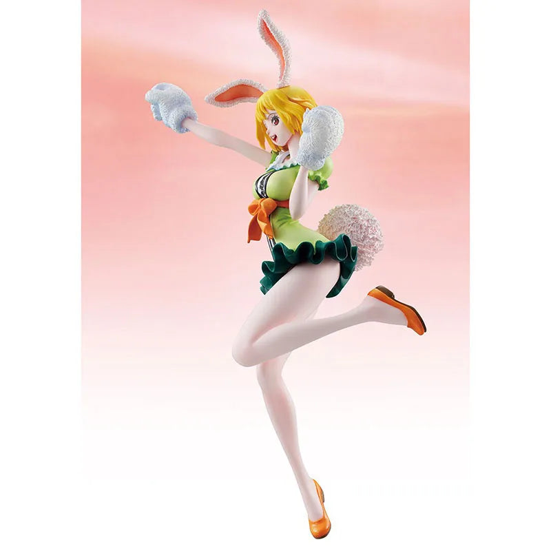 MEGAHOUSE Portrait.Of.Pirates ONE PIECE Limited Edition Carrot PVC Pre-Painted Figure with Interchangeable Parts original Kawaii