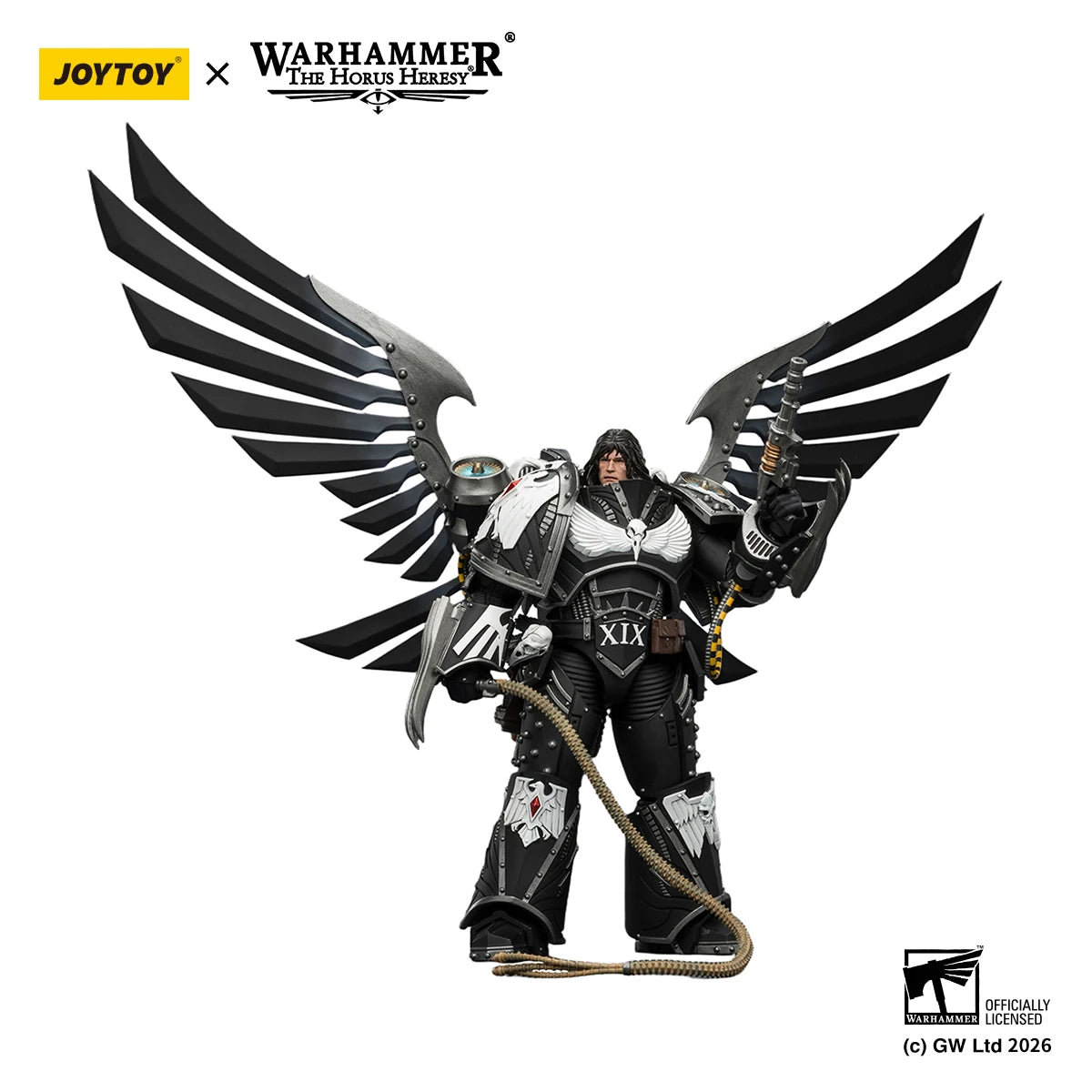 Warhammer "The Horus Heresy" Action Figures Raven Guard Corvus Corax, Primarch of the XIX Legion