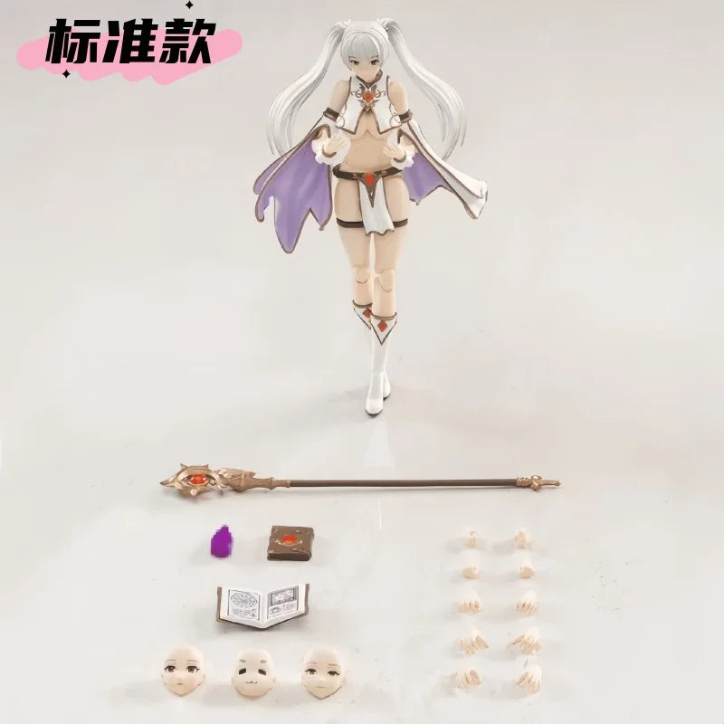 Artisan-Fox 1/12 Scale Articulated Body Action Figure Lily The Magician Char'S Counterattack Finished Collectible Anime Figurine