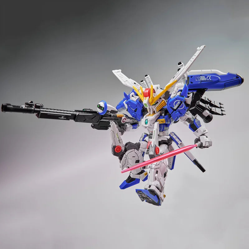 Anaheim MGSD EXS Alice-01 EX Mech Assembly Model Kit Action Figure With Lights Break Armor Boys' Puzzle Toys Collectible Gift