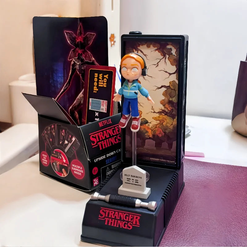Stranger Things Upside Down Capsule Series 3 Blind Box Original Anime Figure Collectible PVC Model Max Eleven Merch Mystery Gift