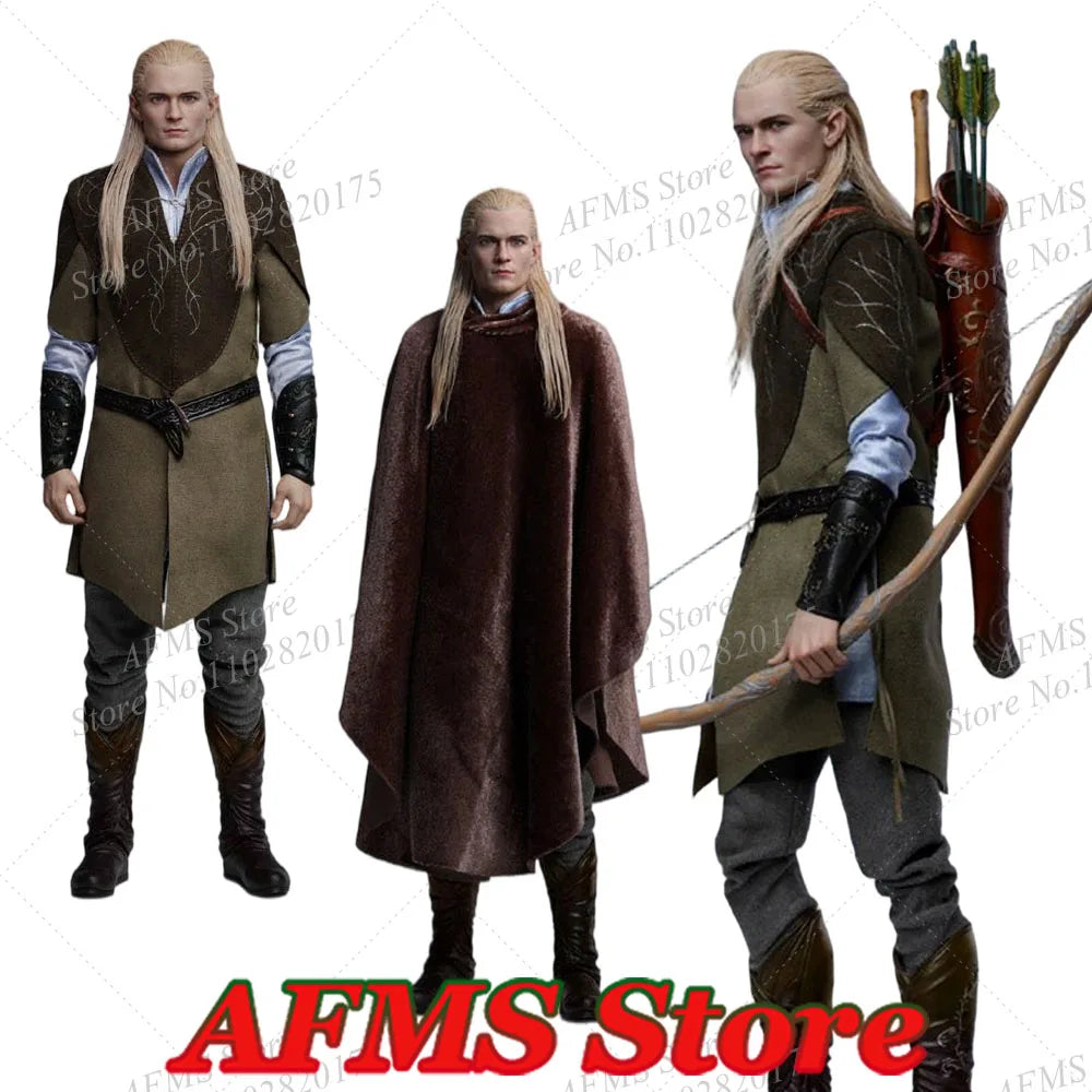 INART Ag-A014 1/6 Scale Collectible Figure Legolas Adventure Journey Handsome Elf Prince 12Inch Men Soldier Action Figure Model