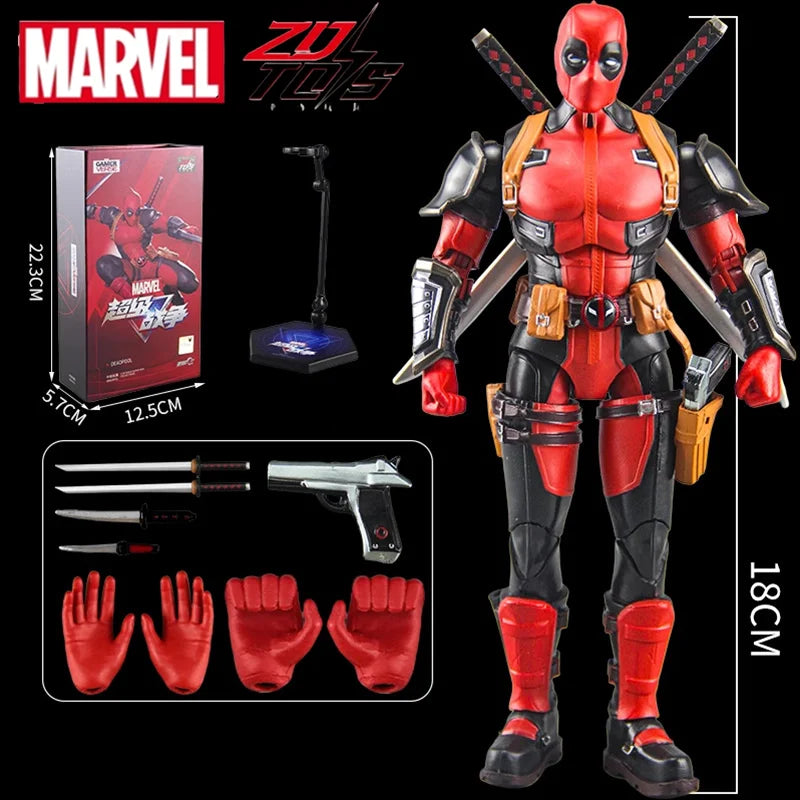 ZD Toys Deadpool &amp; Wolverine Actionfiguren Deadpool Boxed Wolverine Collection Actionfiguren für Erwachsene Kinderspielzeug