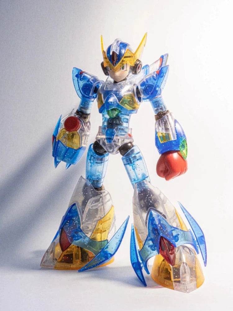 【IN STOCK】New SS Model RockMan X Colour-through Falcon Armor KO KP701 Anime Action Figure Megaman X5 Mega Man Assembly Model Toy