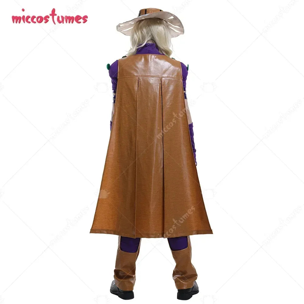 Miccostumes 24Hours Shipping Cosplay Costume Full Set with Hat and Cloak for Halloween Cosplay Costume