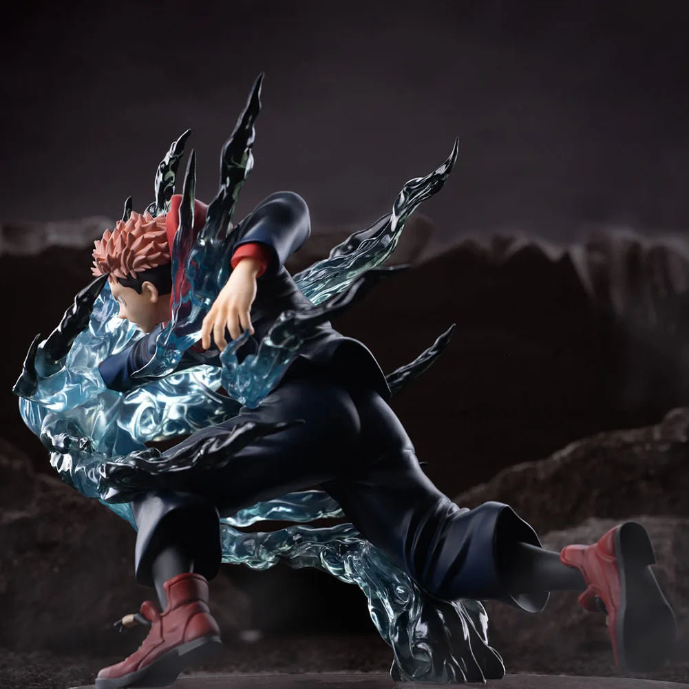 Anime JJK figure Ryomen Sukuna Itadori Yuji Figure toy Battle Itadori Yuji action figure Desktop Model Collection Ornament Gifts
