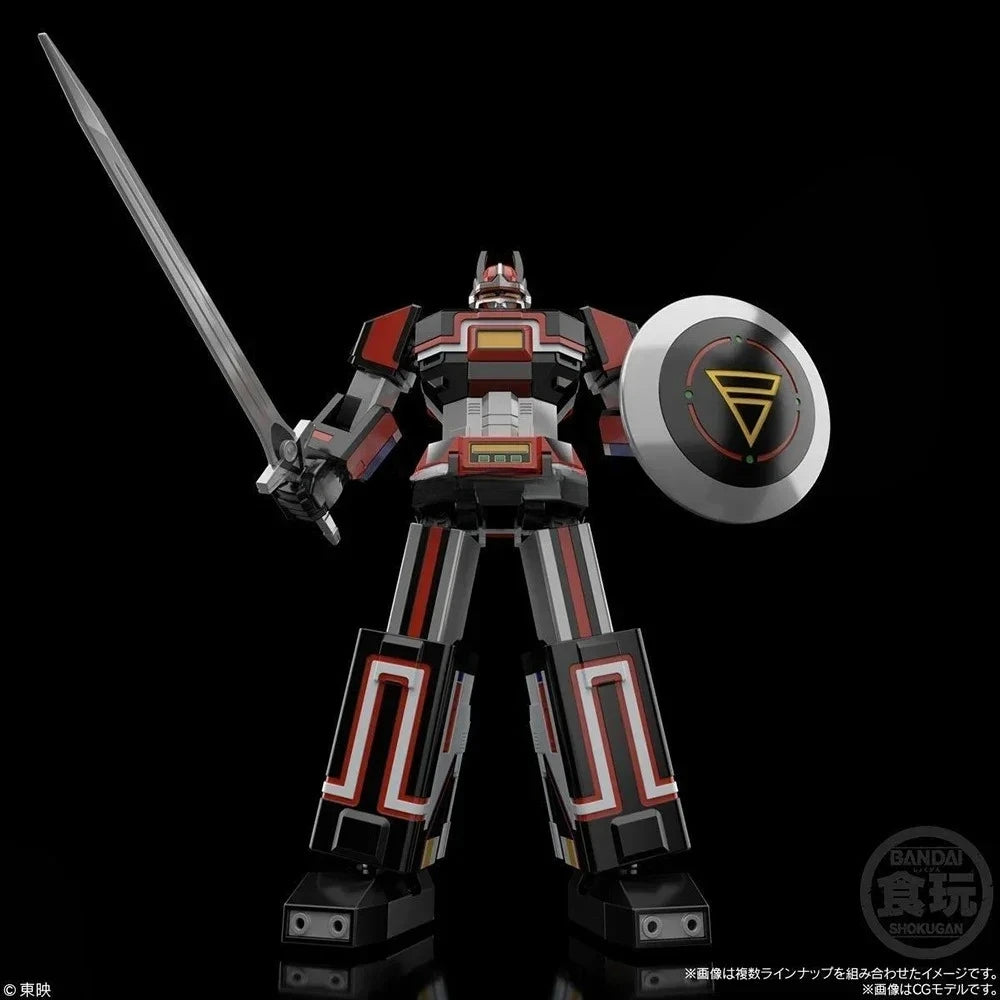 Orginal Bandai Reissue Choudenshi Bioman Bio Robo Figure Model Collection