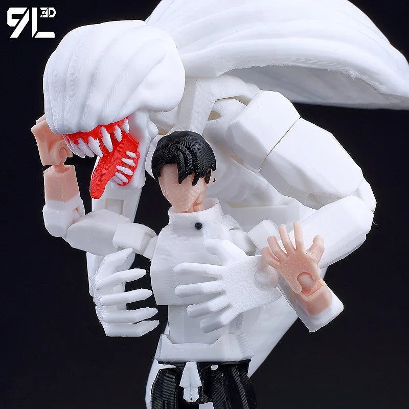9l3d Lucky13 Gojo Sukuna Jujutsu Fushiguro Toji Gojo Satoru Action Figure Dummy13 T13 Multi-Jointed Collectible Titan13 Toys