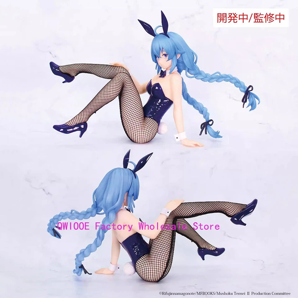 Original Genuine System Service Jobless Reincarnation: I Will Seriously Try If I Go To Another World 14cm Roxy Migurdia Figures
