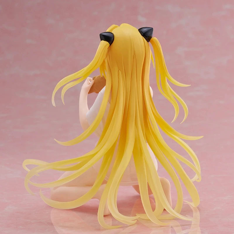 [Genuine] Original In Stock Taito To Love-Ru Darkness Desktop Cute Golden Darkness Room Wear Ver Anime Collector Figure Model