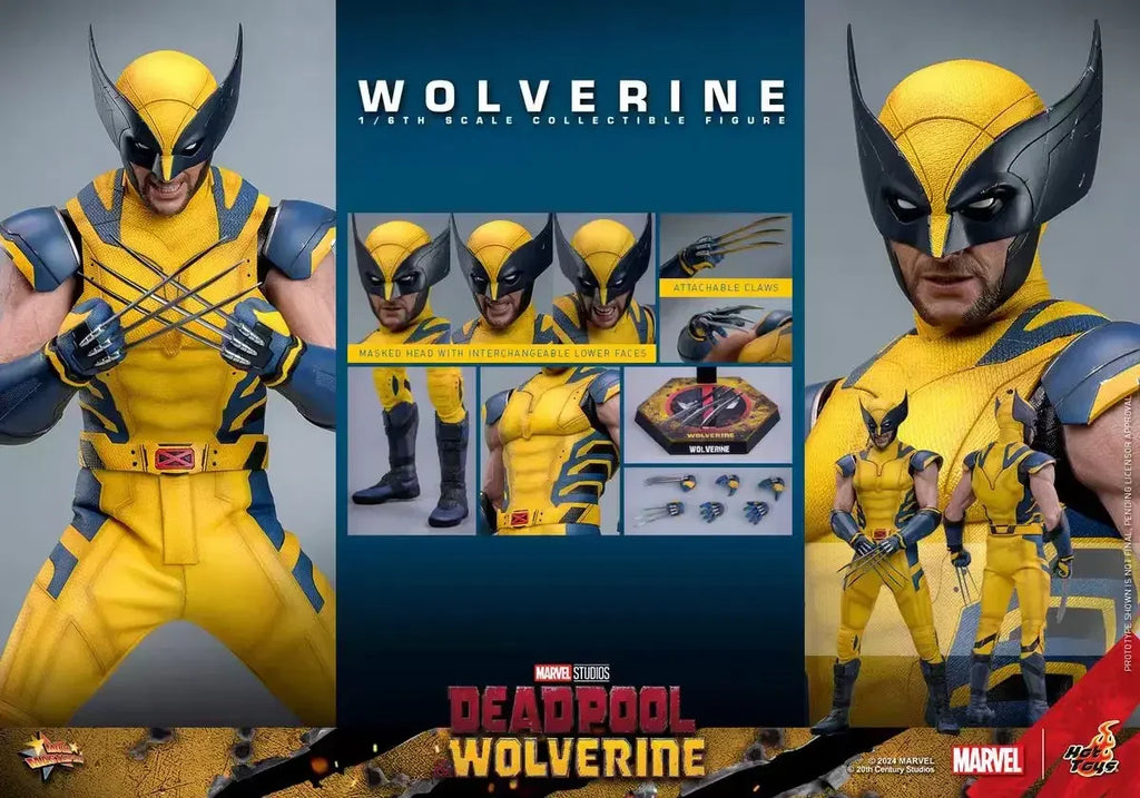 HOTTOYS HT 1/6 MMS754/753 Deadpool and Wolverine Wolverine Hugh Jackman Mobile Soldier Set Doll Stuff 【In Stock】