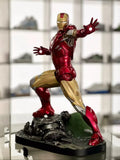 50cm High Quality Avengers: Iron Man Mk6 Full-Body Figure With Glowing Hands, Gk Model, Perfect Gift For Friends’ Birthdays New