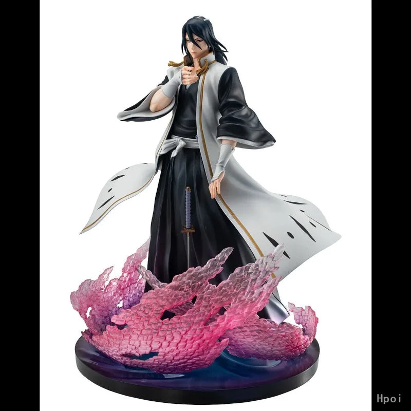 -In Stock Original MegaHouse BLEACH Kuchiki Byakuya Thousand Years of Blood War Anime Figure Model Gift Toys Collect