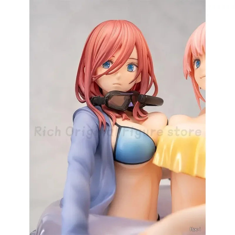 In Stock Original GSC The Quintessential Quintuplets Nakano Ichika/Nakano Miku Model Toys Anime Figure Collection Ornaments