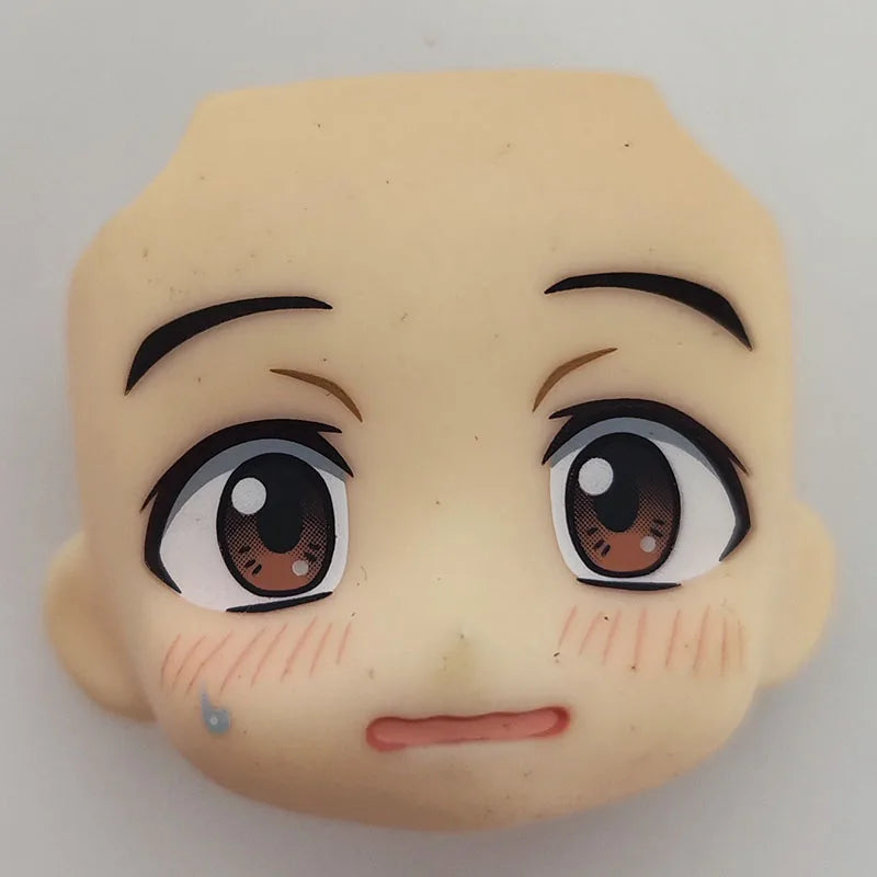 xiongmaohuoguo GSC Clay Man Face doll face hair doll accessories