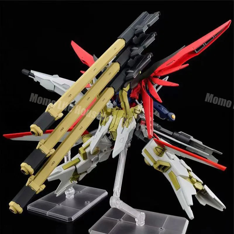 GAOGAO HG 1/144 Zgmf-X42s Heine Destiny And A-Gxq754 V2 Zeus Silhouette Assembly Model Kits Action Figure Robot Plastic Gift Toy