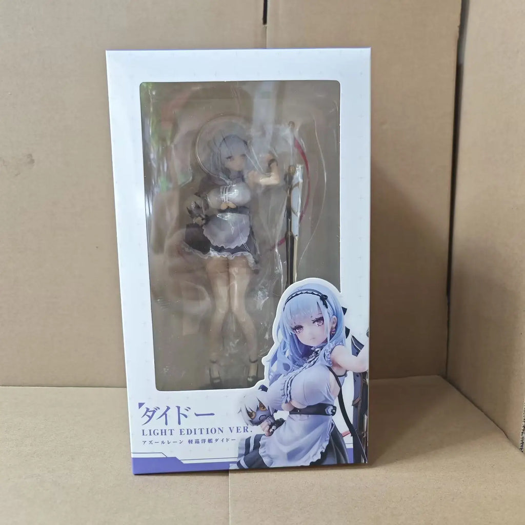 23см Аниме Gam Azur Lane Dido Фигура 1/7 Тежка броня Ver Maid Dress Up Stand Модел Играчка Кукла Екшън Фигурка Настолен орнамент Подарък