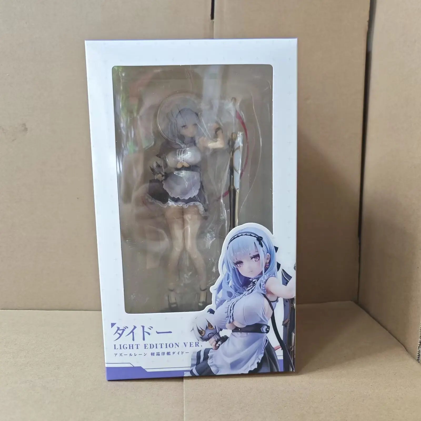 23cm Anime Gam Azur Lane Dido Figure 1/7 Heavy Armor Ver Maid Dress Up Stand Model Toy Doll Action Figure  Desktop Ornament Gift