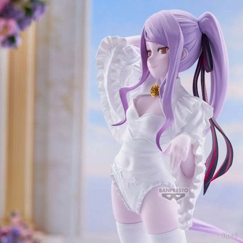 May 2026 Pre-sale Original BANPRESTO GLITTER＆GLAMOURS OVERLORD Shalltear WEDDING Ver Model Gifts Collection Toys