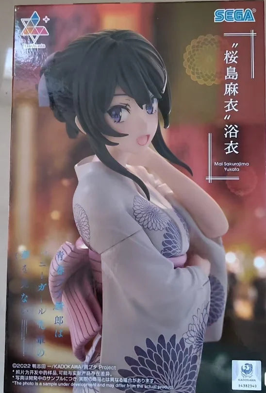 Original Luminasta Series Anime Figures Character Mai Sakurajima Yukata Ver.Action Figures Ornaments Model Hobbies Collectible