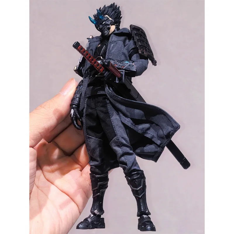 SALE VTOYS VSD010 1/12 Scale Male Soldier Cyberpunk Japanese Samurai Taki 6inch Action Figure Doll Collection Limited Edition
