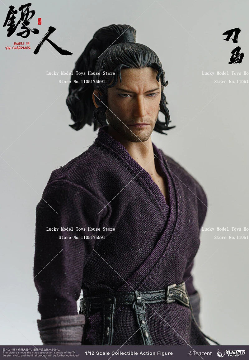 NOTTAA TOYS 1/12 Glue Hair Version Blades of the Guardian Action Figure Collection 6inch Anime Mystric Gunslinger Soldier Model