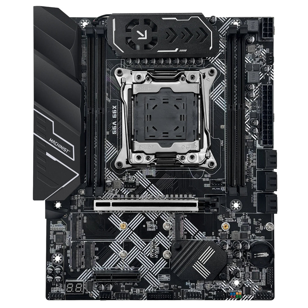 MACHINIST X99 V9S Motherboard Support TPM2.0 LGA 2011-3 Xeon E5 cpu DDR4 RAM C612 chip with 3*NVME M.2 slot SATA3.0 USB3.0