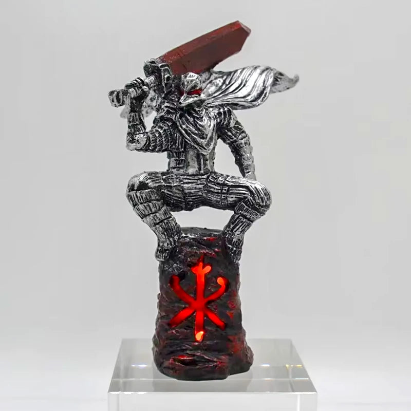 21cm Berserk Skull Knight Anime Figure Dokuro no Kishi Action Figure Guts Berserker Armor Figurine Collectible Model Doll Toys