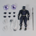 New In Stock Marvel Comics Panther Movable Boxed Hand-Made Ornaments Panther Model Joints Can Do Boy Gifts.