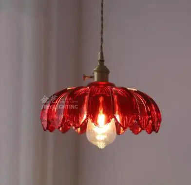 IWHD Big Glass Pendant Lights Fixtures Bedroom Dinning Living Room